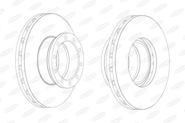 Remschijven Beral BCR151A