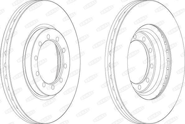 Remschijven Beral BCR182A
