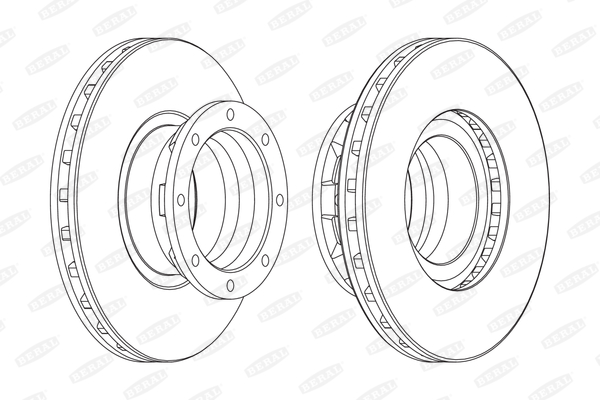 Remschijven Beral BCR187A