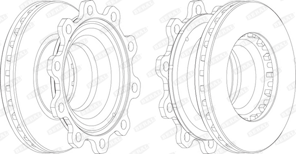 Remschijven Beral BCR193A