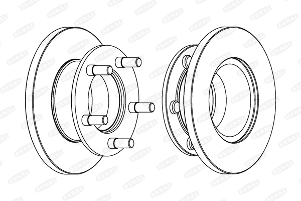 Remschijven Beral BCR221A