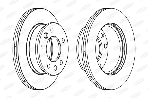 Remschijven Beral BCR228A