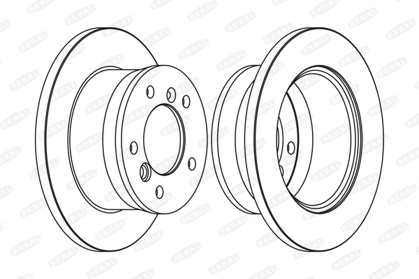 Remschijven Beral BCR229A