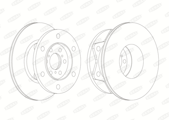 Remschijven Beral BCR274A