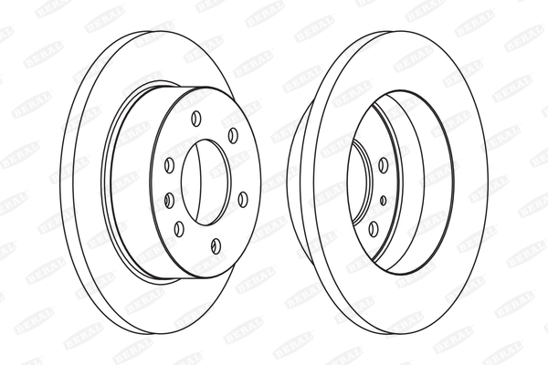 Remschijven Beral BCR311A