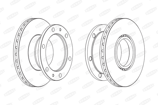 Remschijven Beral BCR322A