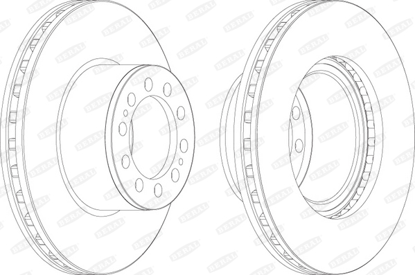 Remschijven Beral BCR323A