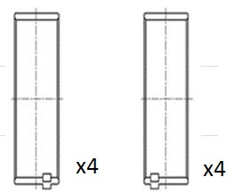 Drijfstanglager Fai Autoparts BB2027-050