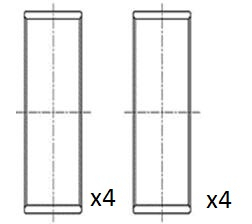 Drijfstanglager Fai Autoparts BB2040-STD