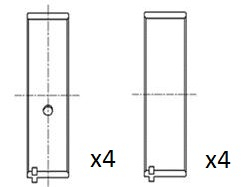 Drijfstanglager Fai Autoparts BB2050-STD