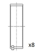 Drijfstanglager Fai Autoparts BB2082-STD