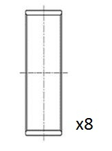 Drijfstanglager Fai Autoparts BB2084-STD