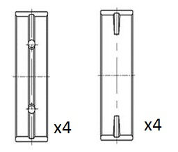 Hoofdlager Fai Autoparts BM1015-STD