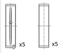 Hoofdlager Fai Autoparts BM1019-030