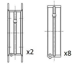 Hoofdlager Fai Autoparts BM1037-STD