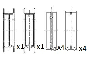 Hoofdlager Fai Autoparts BM1040-STD