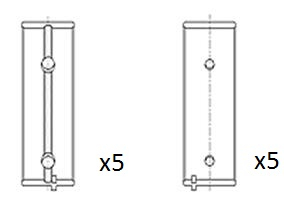 Hoofdlager Fai Autoparts BM1042-STD