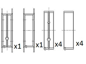 Hoofdlager Fai Autoparts BM1067-STD