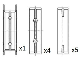 Hoofdlager Fai Autoparts BM1093-STD