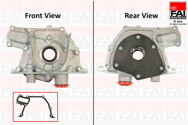 Oliepomp Fai Autoparts OP317