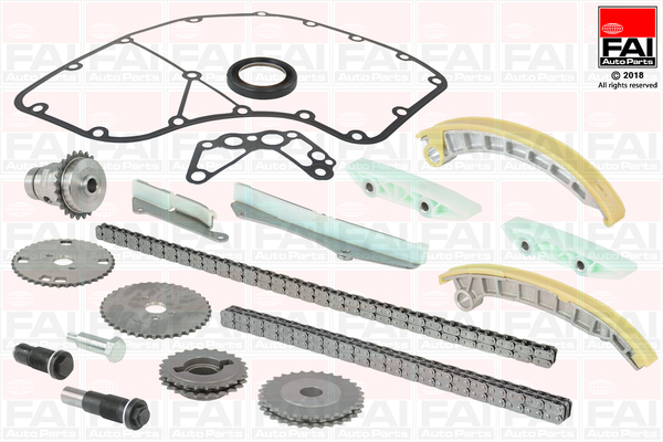 Distributieketting kit Fai Autoparts TCK194C