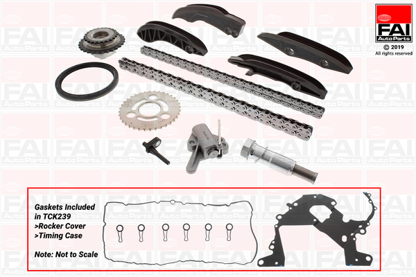 Distributieketting kit Fai Autoparts TCK239