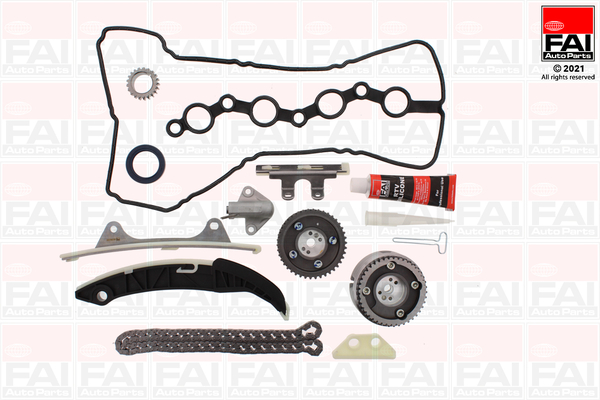 Distributieketting kit Fai Autoparts TCK334VVT