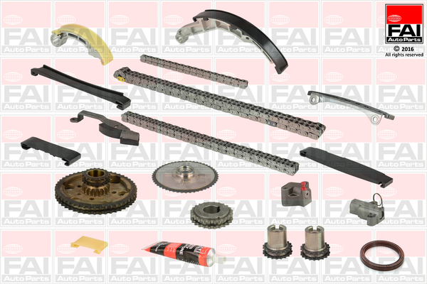 Distributieketting kit Fai Autoparts TCK41CRD