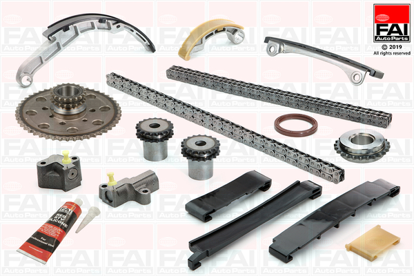 Distributieketting kit Fai Autoparts TCK42CRD