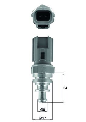 Temperatuursensor Mahle Original TSE 29