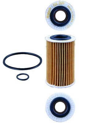 Mahle Original Oliefilter OX 209D