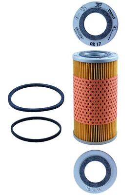 Mahle Original Oliefilter OX 17D