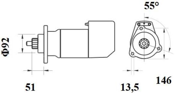 Mahle Original Starter MS 780