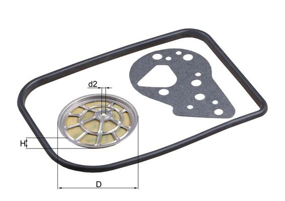 Filter/oliezeef automaatbak Mahle Original HX 82D