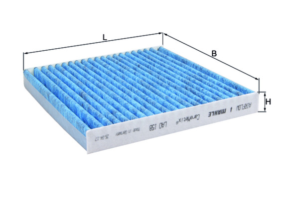 Interieurfilter Mahle Original LAO 158