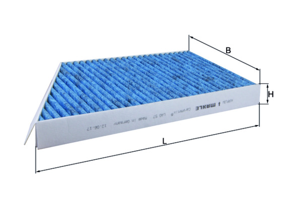 Interieurfilter Mahle Original LAO 57