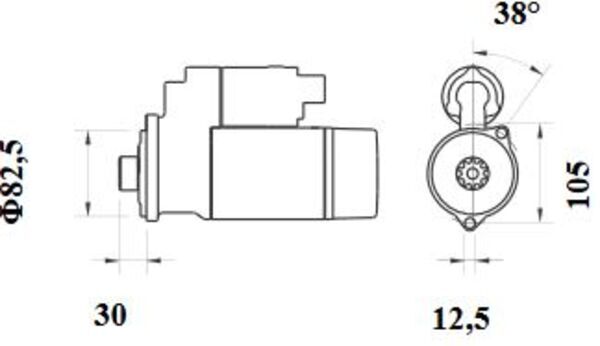 Mahle Original Starter MS 161