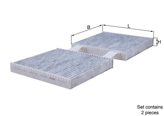 Interieurfilter Mahle Original LAK 630/S
