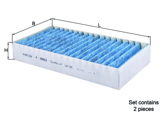 Interieurfilter Mahle Original LAO 295/S