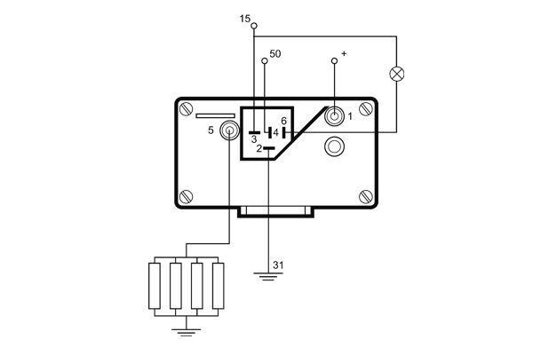 Mahle Original Relais gloeitijd MHG 28