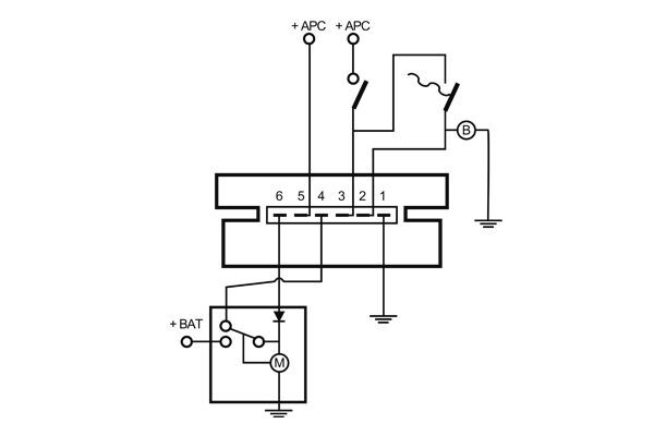 Mahle Original Relais MT 3