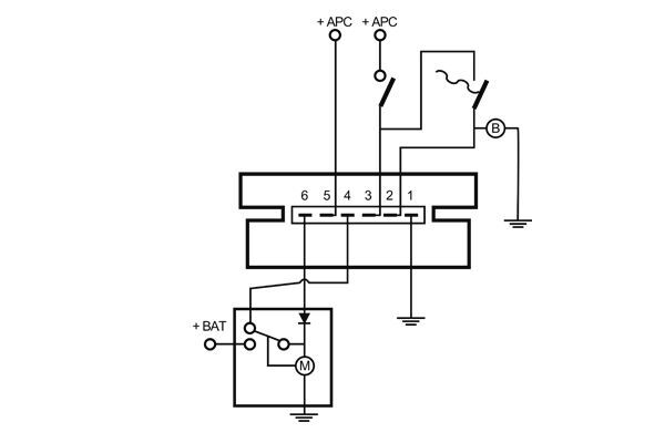 Mahle Original Relais MT 2