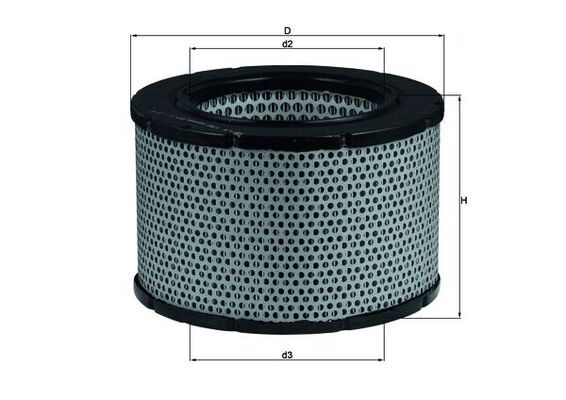 Luchtfilter Mahle Original LX 190