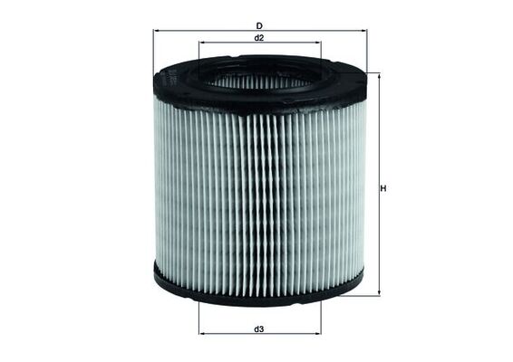 Luchtfilter Mahle Original LX 249