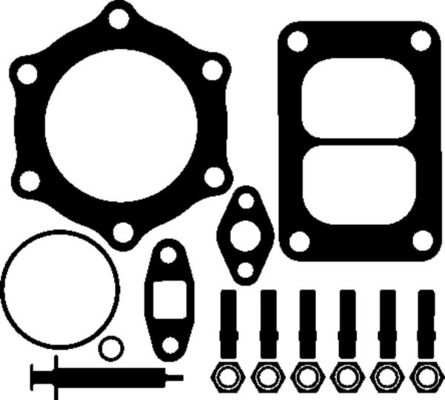 Turbolader montageset Mahle Original 228 TA 14775 000