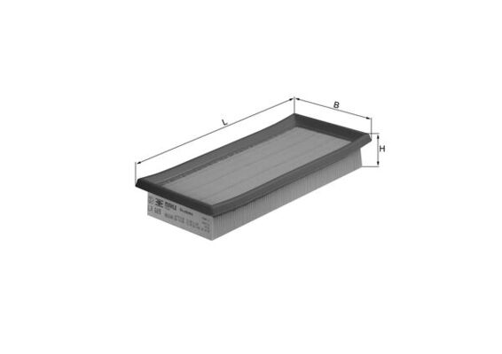 Luchtfilter Mahle Original LX 689