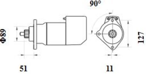 Mahle Original Starter MS 530