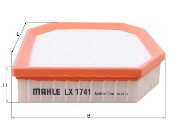 Luchtfilter Mahle Original LX 1741