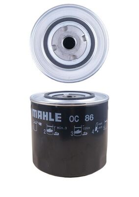 Mahle Original Oliefilter OC 86