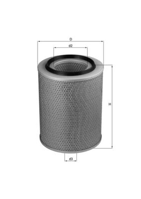 Luchtfilter Mahle Original LX 231